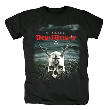 

Bloodhoof DEVILDRIVER death metal cotton balck T-Shirt Asian Size