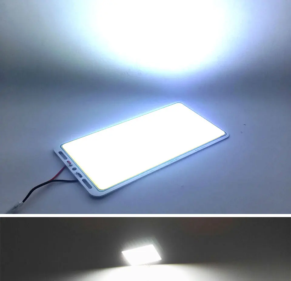 10pcs Bulk Sale DC12V Dimmable 200W COB LED Panel Light 12V Warm Cold White LED Lamp Board for Decor Outdoor Lighting Car Bulbs (12)