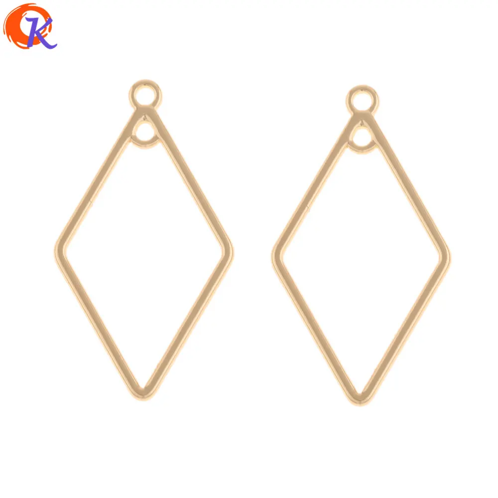 

Cordial Design 100Pcs 20*36MM Jewelry Accessories/Earrings Parts/Rhombus Shape/DIY Earrings Making/Hand Made/Earring Findings