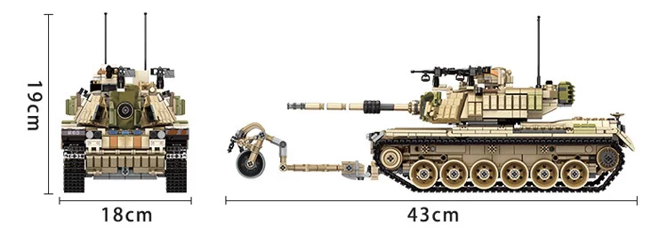 Современное военное мировой войны Израиль M60 magach главный боевой танк 2in1 Модель Строительный блок ww2 армии brickmania набор игрушек