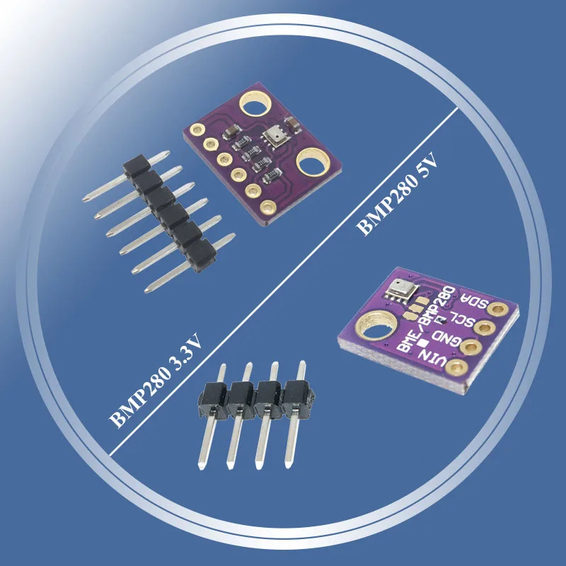 

I2C / SPI BMP280 3.3V / 5V Digital Barometric Pressure Altitude Sensor High Precision Atmospheric Module for arduino