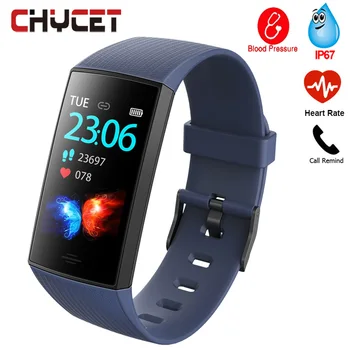 

2019 CY11 Fitness Bracelet IP67 Waterproof Alarm clock remind Heart Rate Blood Pressure Sleep monitoring Smart Wristband