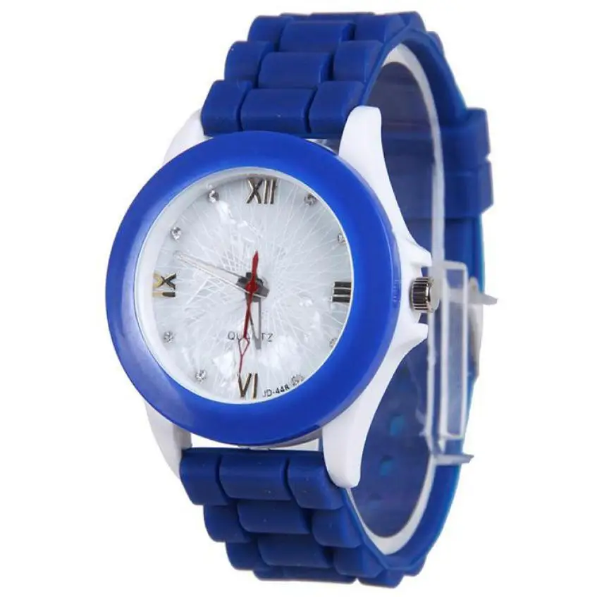 

Hot sale Women Silicone Rubber Jelly Gel Quartz Wrist Watch Casual Sports candy color ladies watches female clock relojes mujer