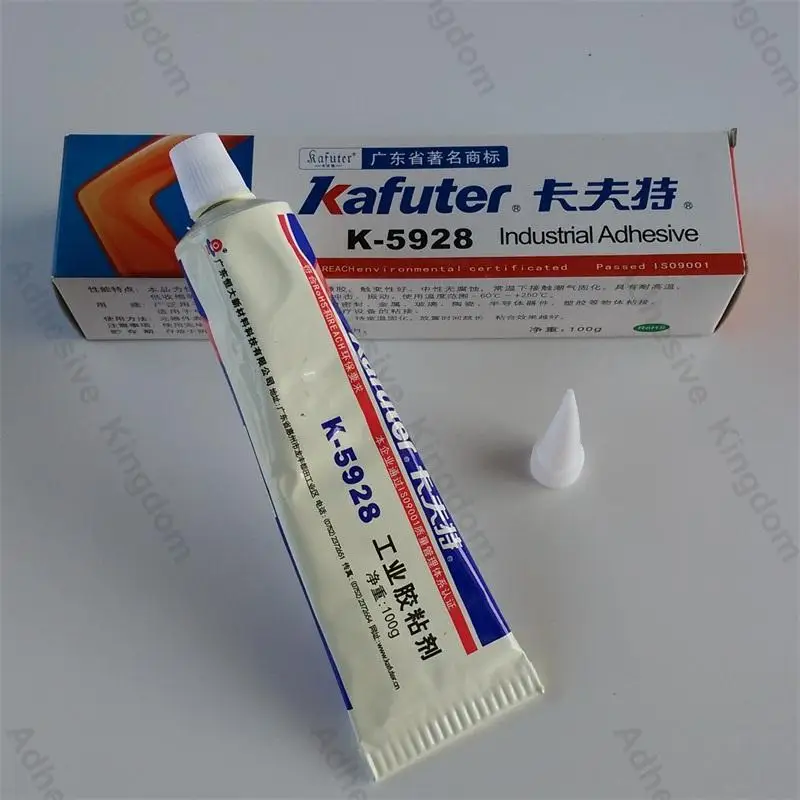 2pcs Kafuter 100g K 5928 silicone strong universal waterproof glue adhesive sealing ABS plastic