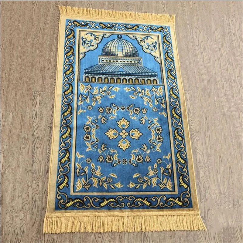 2016-red-blue-green-blanket-65-110cm-New-Muslim-Multicolor-Pocket-Size-Prayer-Travel-Rug-Islamic (3)