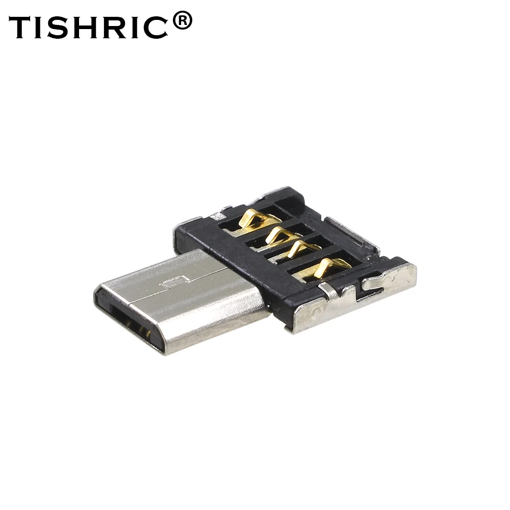 TISHRIC OTG Micro USB OTG type-C адаптер usb type C USB 3,0 конвертер данных для зарядки OTG кабель для клавиатуры мышь USB диск флэш - Цвет: TSR422-micro-usb