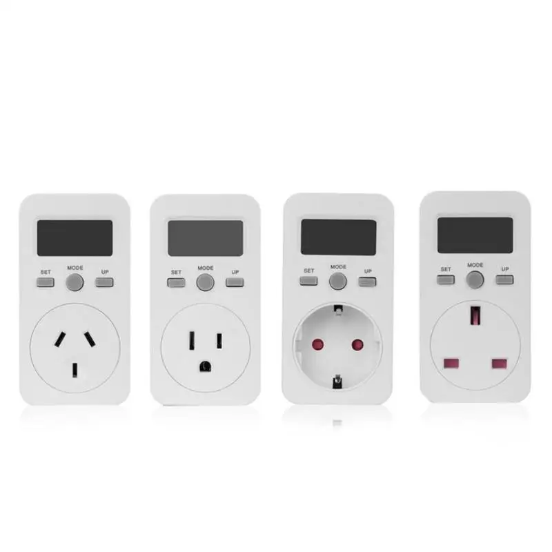 

Digital Wattmeter LCD Energy Monitoring Socket Power Electricity Monitor