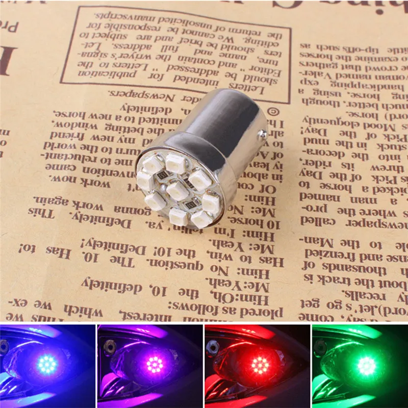 

1 pair Pedal modified motorcycle accessories motorcycle turn signal light lamp decoration lamp motorcycle led bulb