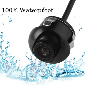 

Mini CCD Night Vision 360 Degree Car Rear Front Side View Backup Camera With Mirror Image Conversion Lines