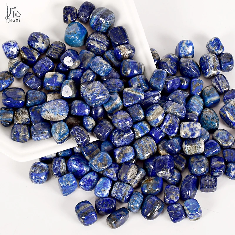 100g Bulk Natural Lapis Lazuli Tumbled Stone Rock Chips Healing Mineral Chakra 
