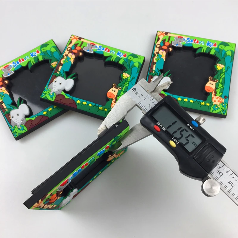 Мультяшные, мягкие резиновые магнитные фоторамки подарки для детей