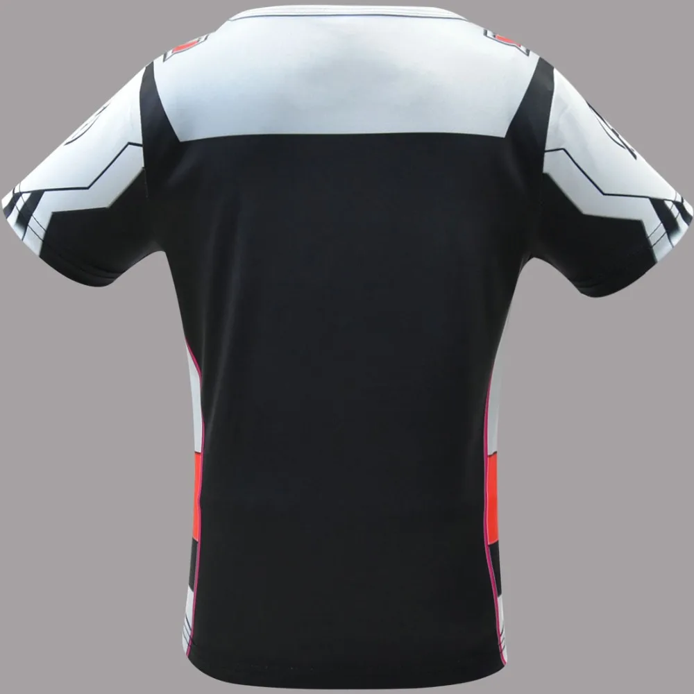 Avengers Endgame Quantum Realm Battle Suit Cosplay Costume T-shirt Tee Top Unisex Tracksuit Tops Avengers 4 Movie T-Shirt