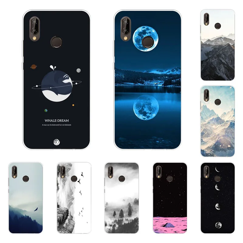 

xiaomi redmi note 7 case,Silicon view Space Painting Soft TPU Back Cover for xiaomi redmi note 7 protect Phone bags