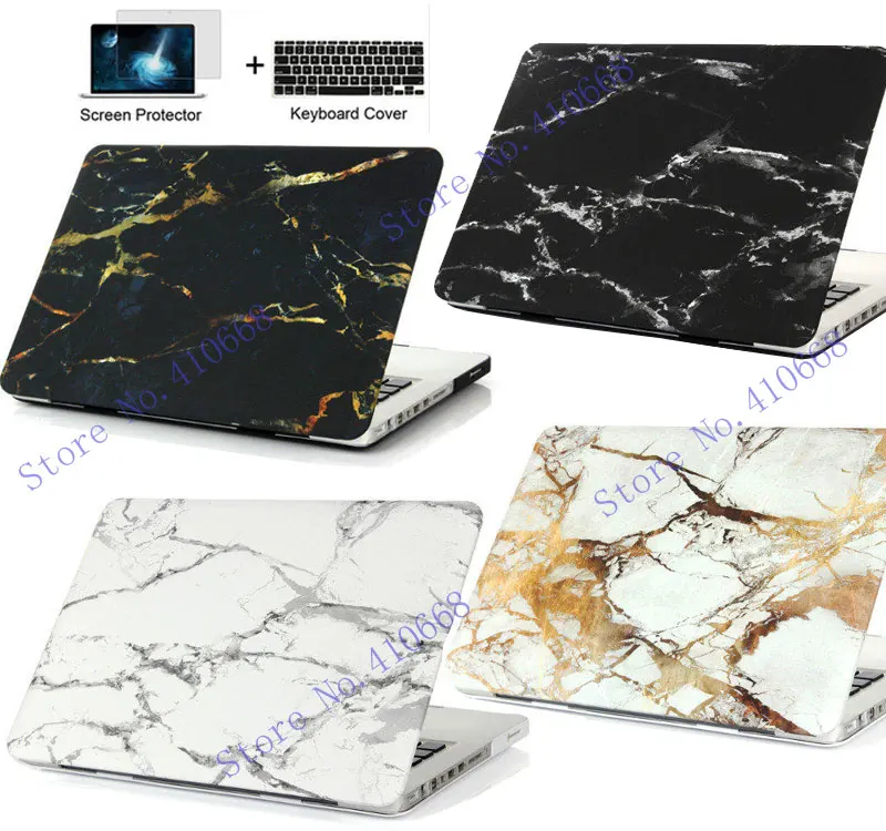 Чехол с мраморной текстурой для Apple Macbook Air Pro Retina 11 12 13 15 дюймов Mac book 6 3 4 дюйма Touchbar