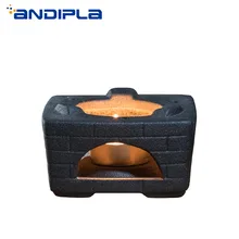 Дзен японский стильная свеча нагревательная база Винтаж грубая Керамическая пиала кастрюлька, сохраняющая тепло базы Керамика чайный набор кунг-фу теплые аксессуары