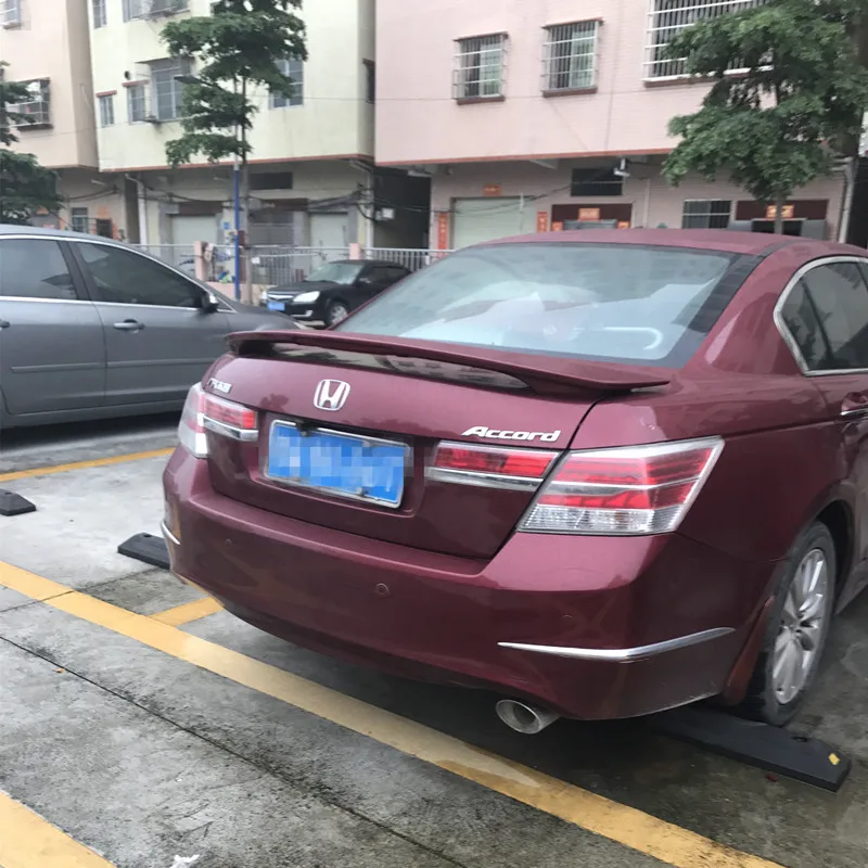 Неокрашенный задний спойлер из АБС пластика для Honda Accord 2008 2013|Спойлеры и крылья| |