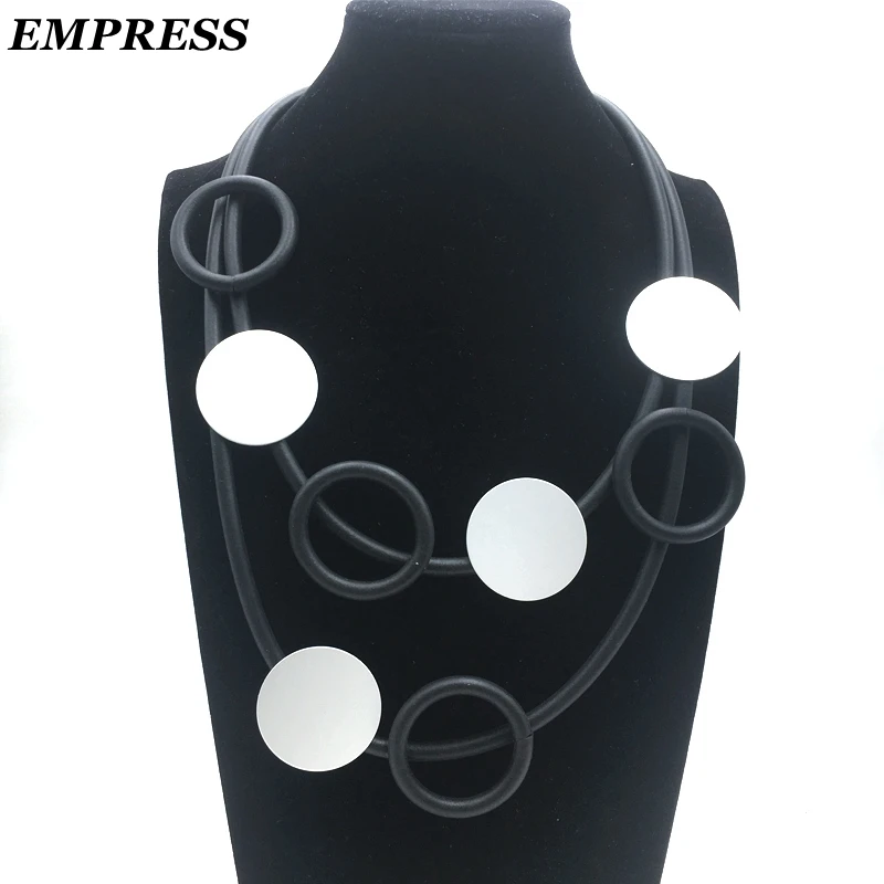 Императрица DIY ювелирные изделия женские притязания Гламурное ручное многослойное винтажное мягкое пенопластовое алюминиевое ожерелье-это ожерелье