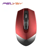 FELYBY Беспроводная usb-мышь 2,4 ГГц 1600 точек/дюйм портативная Мини игровая мышь для ноутбука