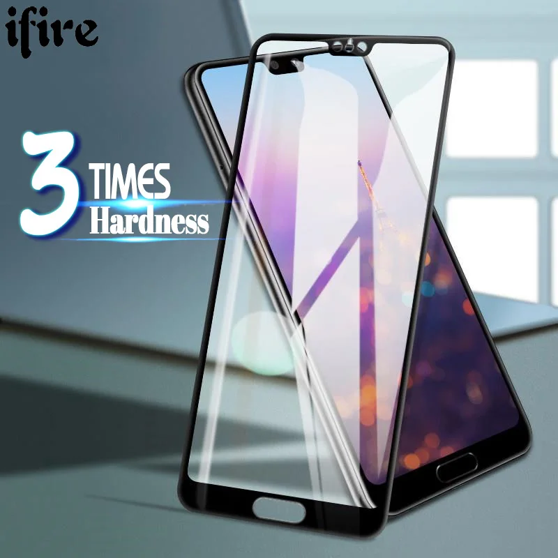 9H Tempered Glass For Huawei mate 10 lite P20 Full Cover Screen Protector pro glass film | Мобильные телефоны и