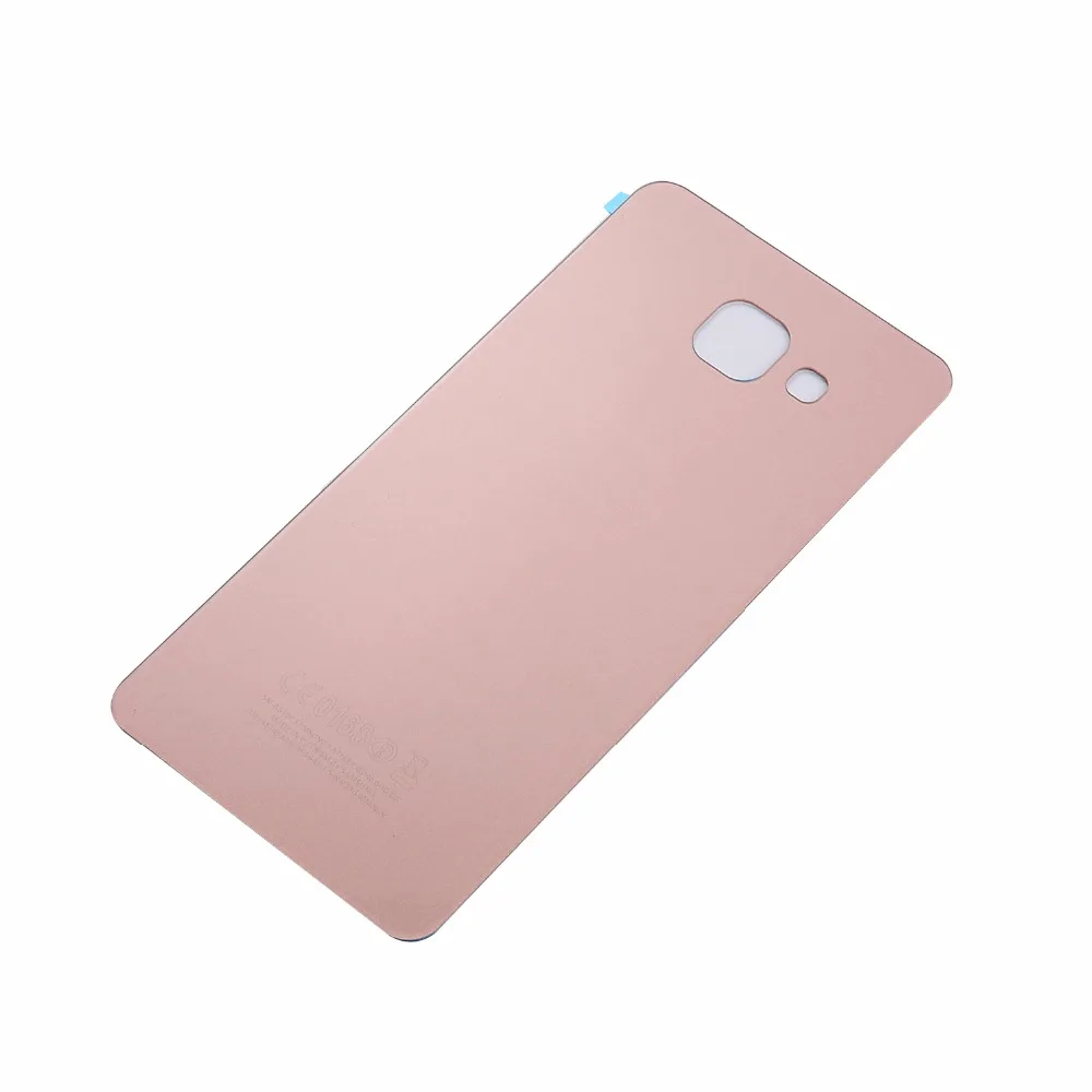 Оригинальная Крышка батарейного отсека для Samsung A5 A510 A510F 2016 Задняя стеклянная