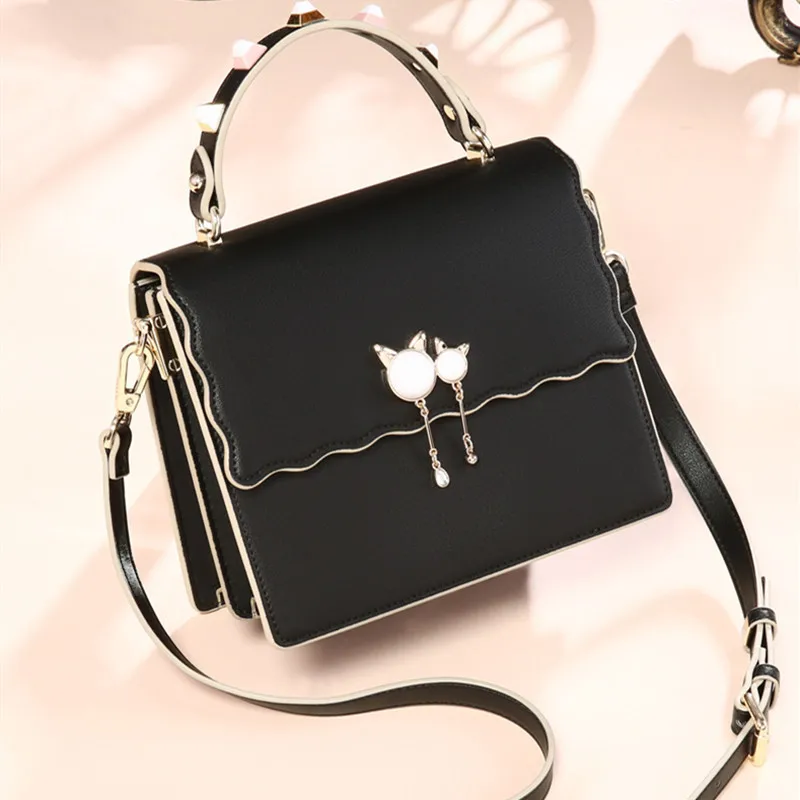 

2019 Summer New Fashion Women Bag Single Shoulder Korean Version Student Slant Small Square Simple Handbag High Quality hot sale