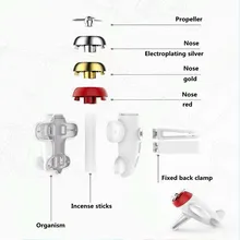 Air force креативный винт для автомобиля пропеллер освежитель воздуха автомобильный Стайлинг для Porsche cayenne macan key 911 panamera boxster аксессуары