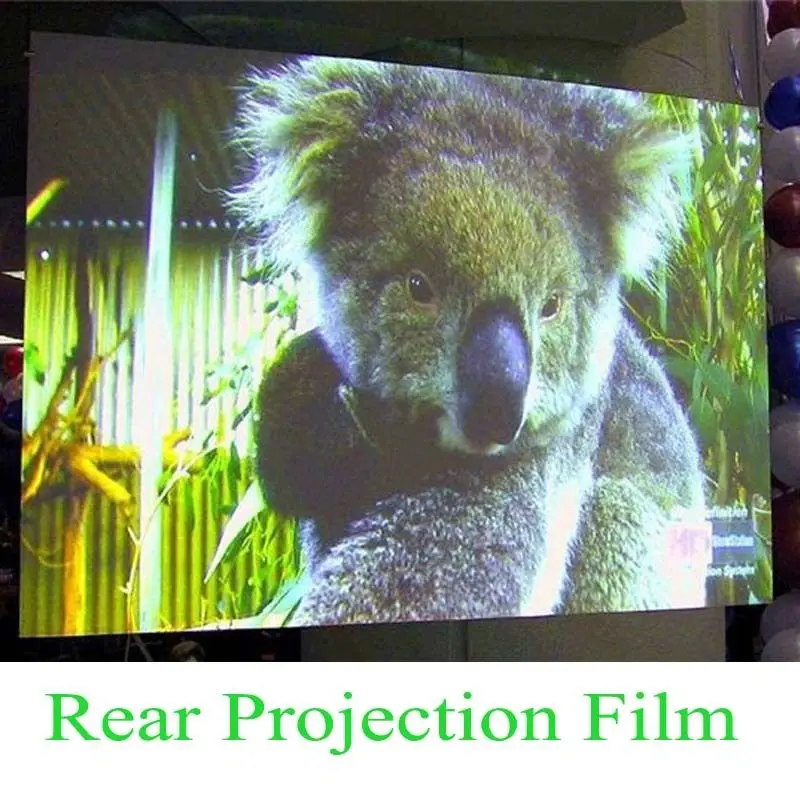 

HOHOFILM 152cmx100cm Dark Grey Hologram Rear Projection Screen Film Shop House Office Window Film Screen Film 60''x39.37''