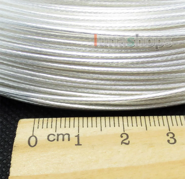 100m Acrolink Silver Plated 6N OCC Signal   Wire Cable 0.35mm2 Dia:1.2mm For DIY 