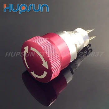 

3pc waterproof 19mm metal emergency stop push button switches mushroom emergency stop button switch mushroom head button