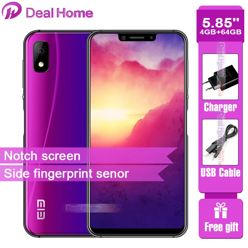 

Original Elephone A4 Pro MT6763 Octa Core HD+Screen 5.85 Inch Android 8.1 Smartphone 4GB RAM 64GB ROM 16MP 4G LTE Mobile Phone