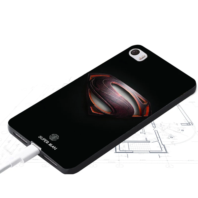 Case for Xiaomi mi5 Case Silicone Cover for Xiaomi mi5 Case Cover bag Skin Wolf Fish Skull mi5 Fundas 100% BiNFUL 6