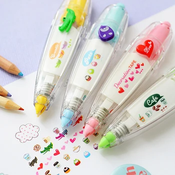 

Cartoon animal correction tape Cute School & Office Supply for letter diary DIY scrapbooking tools