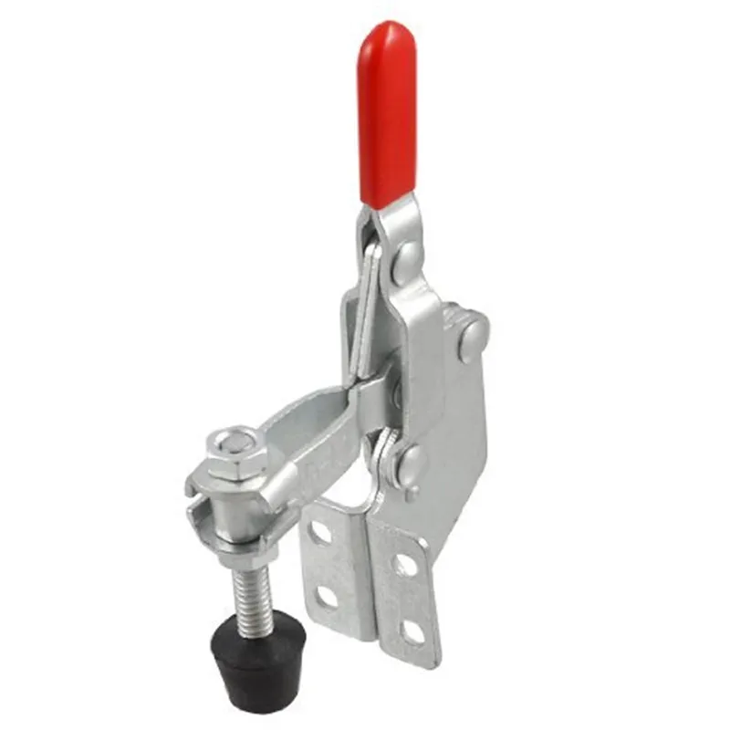 

100Kg/220lb Holding Capacity Metal Clip Vertical Type Toggle Clamp Rod Vertical Arm Welding Machine Operation Mold 101B