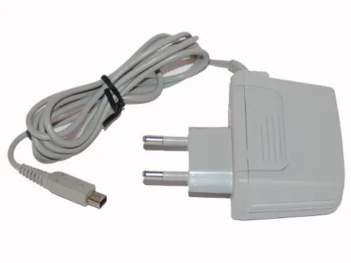EU Plug power supply Charger AC Adapter for 3DS for NDSi gray color