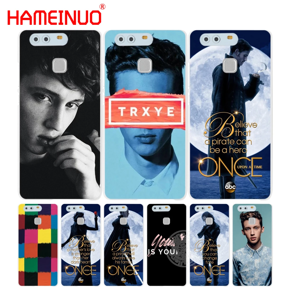 HAMEINUO Трой Сиван Синий чехол для телефона huawei Ascend P7 P8 P9 P10 lite plus G8 G7 honor 5C 2017|phone cases|case