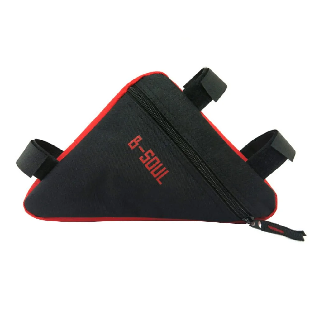 Sale 2019 New B-SOUL Bicycle Front Frame Bag Cycling Bike Tube Pouch Holder Saddle Panniers #NN709 4