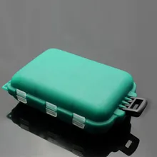 Y060 пластиковые поплавки коробка 10 гаджет коробка/крючок коробка для хранения аксессуары 9,9*6,5*3 см