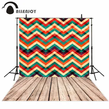 

Allenjoy new arrivals photo backdrops Contrast splicing color red line abstractism backdrop photocall photo printed NO stand