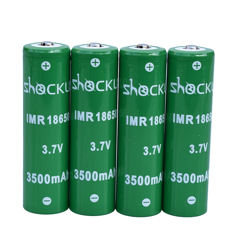 Литий ионный аккумулятор Shockli 18650 3500 мАч 3 7 в 25 А INR18650 для фонариков высокой