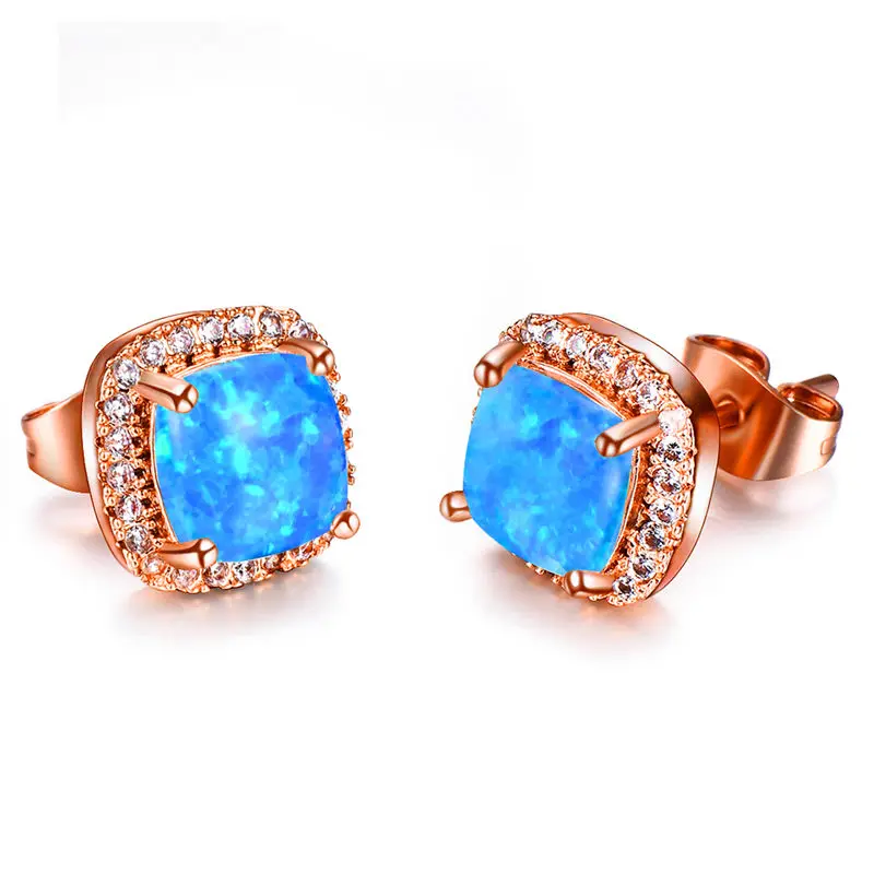 Rose Blue Opal