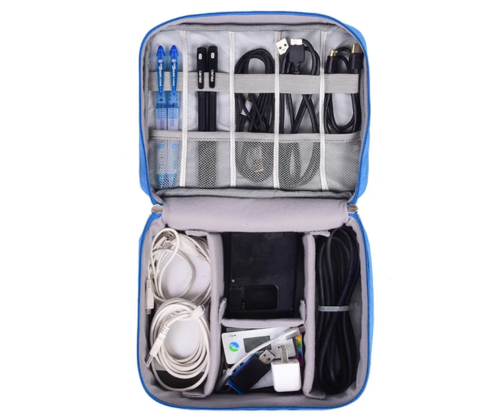 Travel Organizador Portable Digital Accessories Gadget Devices Organizer USB Cable Charger Tote Case Storage Bag Hot Sale        (1)