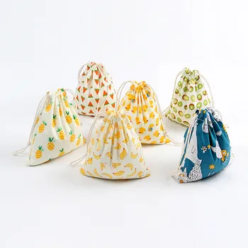 

Christmas Gift 3pcs Animal Fruits Makeup Cosmetic Bag Neceser Mujer Travel Organizer Canvas Toiletry Bag Fashion