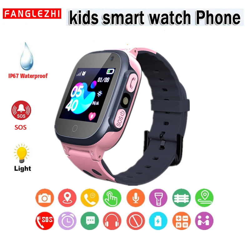 

2019 New Smart watch LBS Kid SmartWatches Baby Watch for Children Touch Screen SOS Call Waterproof IOS Android Kids Gift Q15