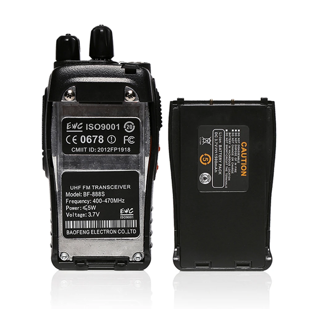 Портативная рация Baofeng BF 888S Talkie Pofung UHF 400 470MHz 16CH двухсторонняя CB радио|Рации| |