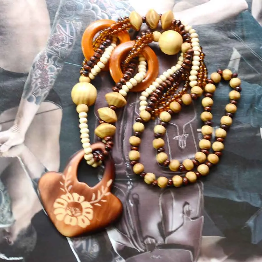 Сова, сумочка, дельфин, тыква, толстая рыба, кролик деревянный шейный платок Европа Мода Ретро деревянная пентаграмма полулуна модельное ожерелье