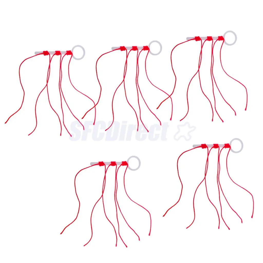 6pcs Slip Knot Looper Bobber Stops Fishing Tackle Tool for Rock Fishing