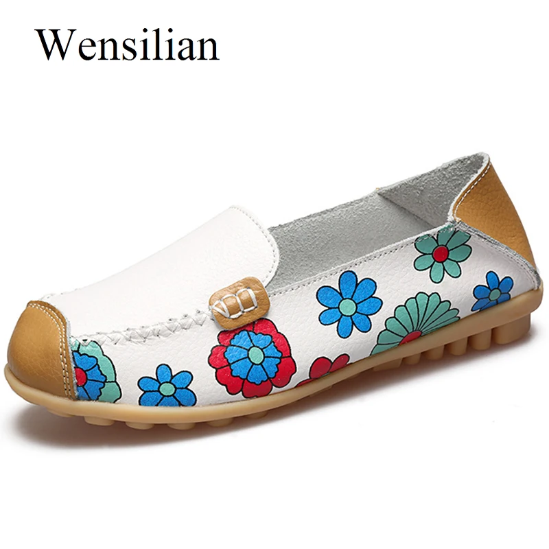 moccasin ballet flats