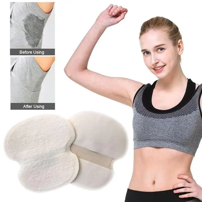 

12pcs Disposable Sweat Pads Absorbing Underarm Sweat Guard Pads Deodorant Armpit Sheet Dress Shield Sweat Perspiration Pads