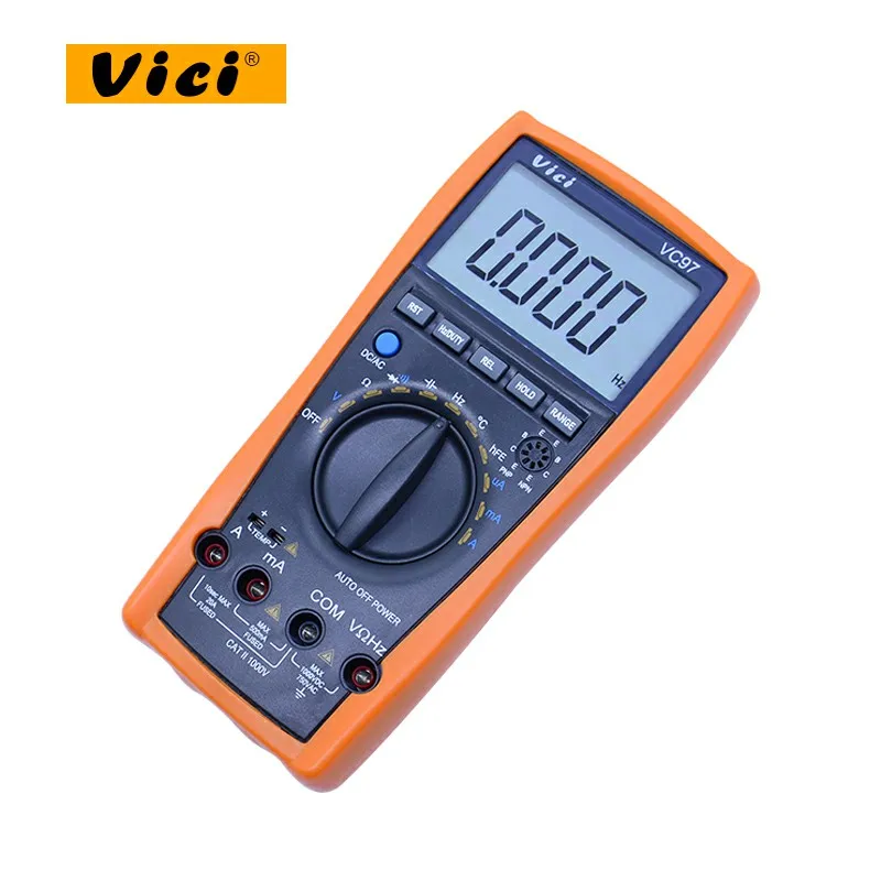 VICI VC97 3 3/4 Автоматический цифровой мультиметр AC/DC Вольтметр Сопротивление Емкость