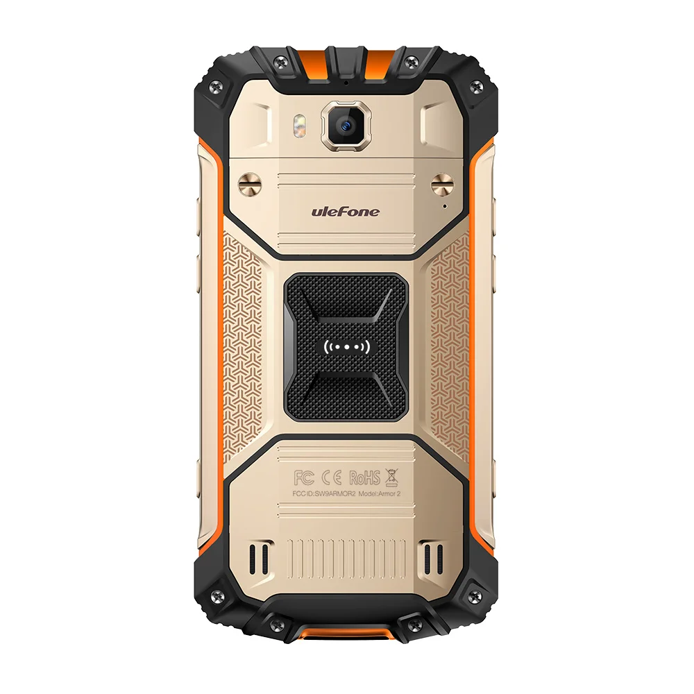 Ulefone Armor 2 телефон смартфон телефоны смартфоны Водонепроницаемый IP68 Мобильный телефон 5.0 дюймов fhd MTK6757 Octa core Android 7.0 6 ГБ Оперативная память 64 ГБ Встроенная память Основная камера 16MP 4G Смартфон